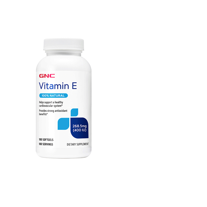 保持年轻肌肤，GNC健安喜天然维生素E软胶囊来帮忙！
